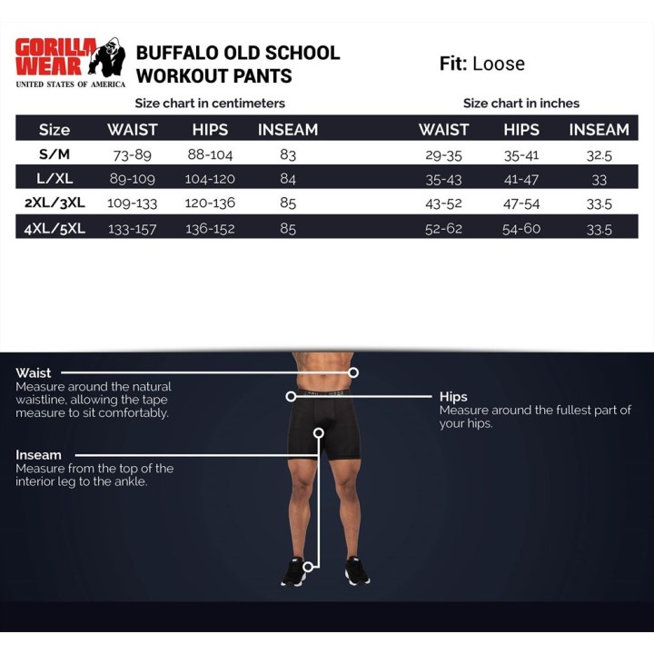 Buffalo Old School Workout Pants