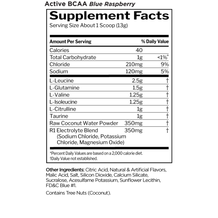 Active BCAA Rule One Proteins | Crescita Muscolare & Recupero Rapido