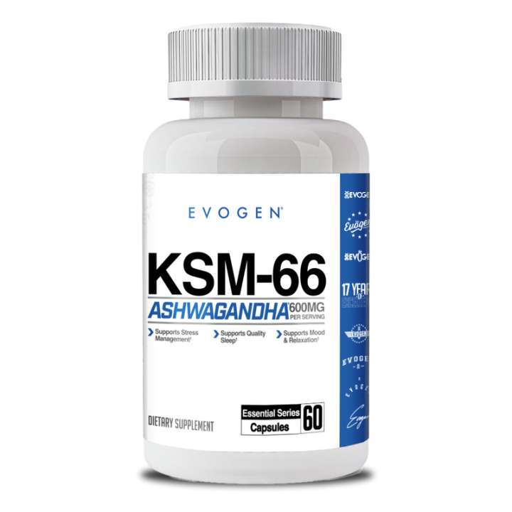 Evogen KSM-66 Ashwagandha | Relieve Stress and Enhance Wellness