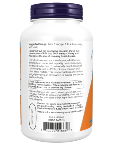 Ultra Omega-3 (In Fish Gelatin Softgels) 180...
