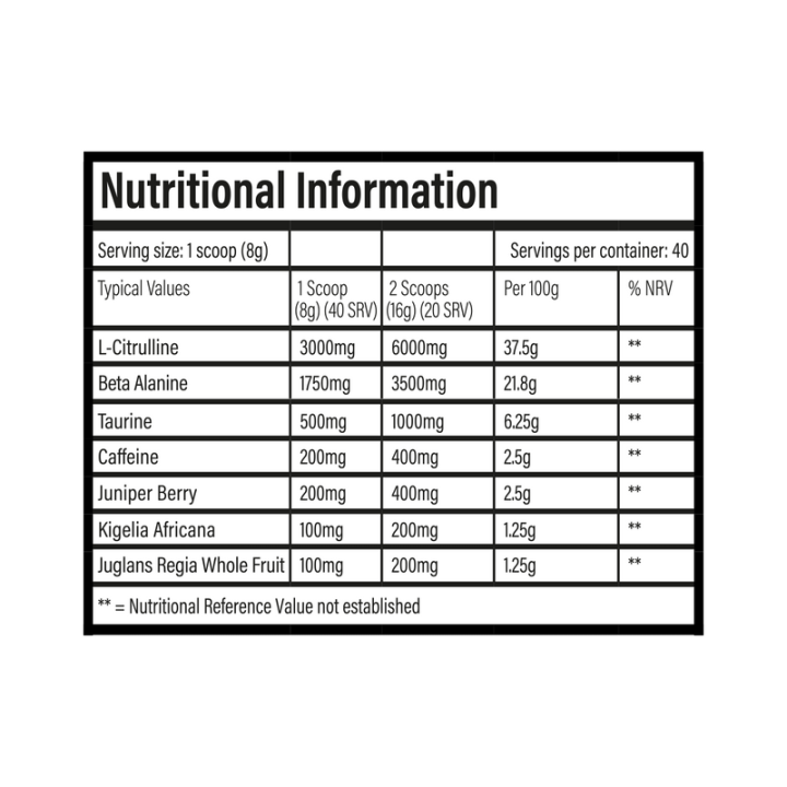 DNFM Pre-Workout Stim DNM | Energy & Focus for Intense Workouts