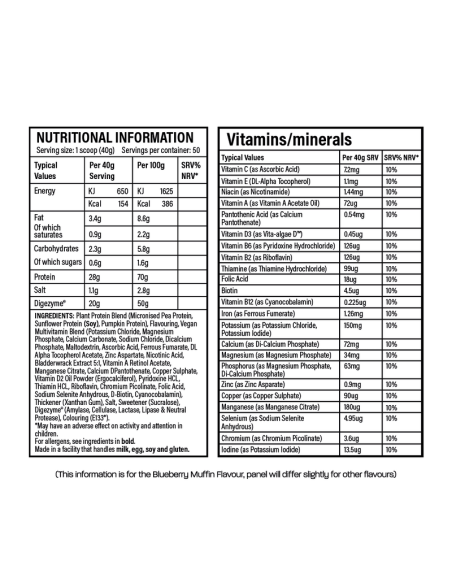Vegan Protein 2000 grams