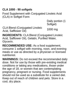 CLA 1000 90 softgels 2