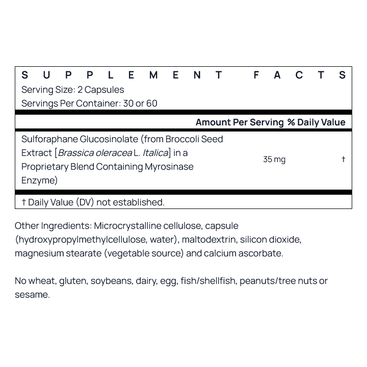 BroccoMax 60 Vcaps Jarrow Formulas: Broccoli Seed Extract