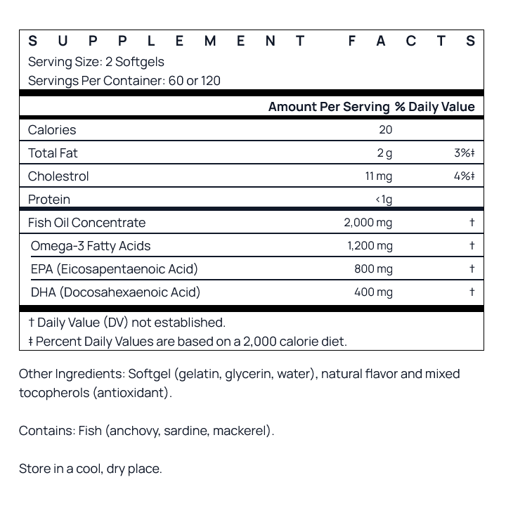 EPA-DHA Balance Softgels Jarrow | Omega-3 Heart Support