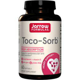 Toco-Sorb Jarrow Formulas | Vitamina E avanzata per il benessere cardiovascolare