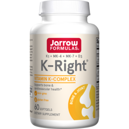 K-Right Jarrow Formulas | Benessere Ossa e Cuore con Vitamine K2+D3