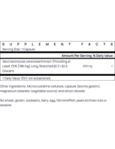 Beta Glucan 60 caps 2