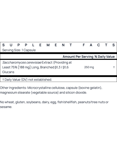 Beta Glucan 60 caps