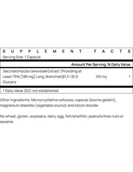Beta Glucan 60 caps