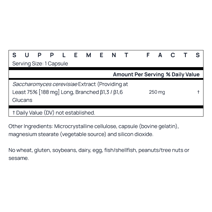 Beta Glucan 60 Capsule Jarrow Formulas | Supporto Immunitario Attivo