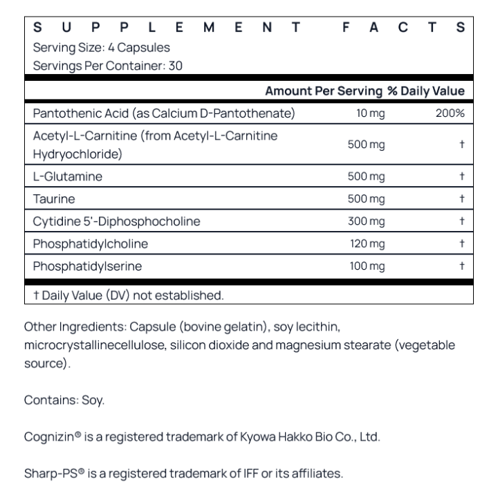 Neuro Optimizer 120 Caps Jarrow Formulas: Brain Support