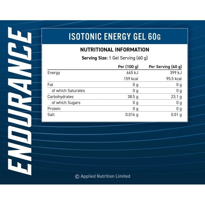 Velocity Fuel Energy Isotonic Gel Applied Nutrition | Energia e idratazione istantanea
