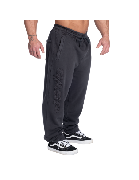 Washed baggy pants