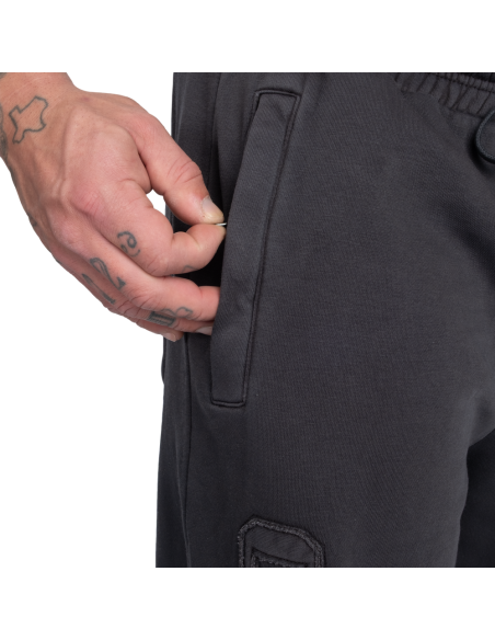 Washed baggy pants