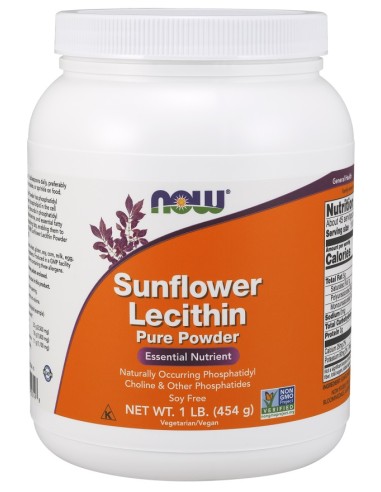 Sunflower Lecithin Pure Powder 454 grams