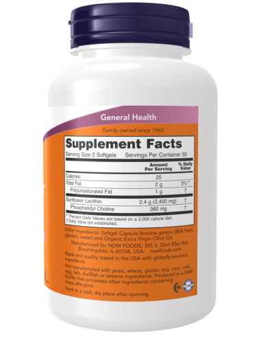 Sunflower Lecithin Pure Powder 454 grams