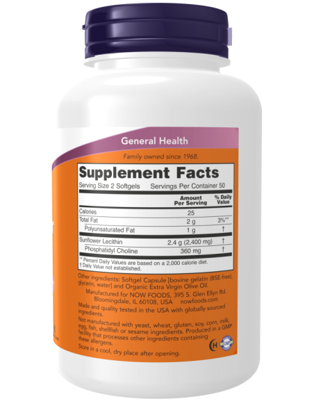 Sunflower Lecithin Pure Powder 454 grams