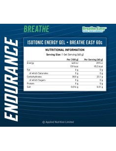 Endurance Breathe Isotonic Energy Gel 20 x 60g 2