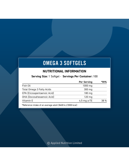 Omega 3 100 softgels