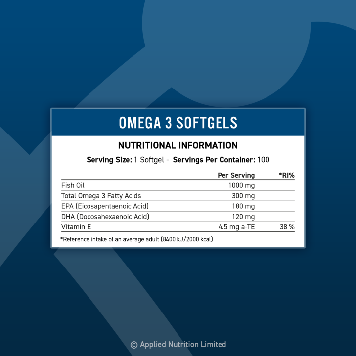 Omega 3 Applied Nutrition | Integratore EPA-DHA di alta qualità