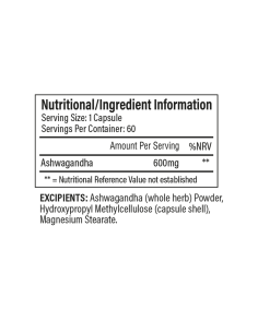 Ashwagandha 60 caps 2
