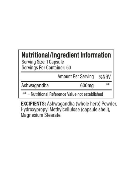 Ashwagandha 60 caps