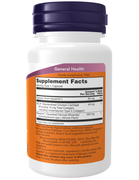 UC-II Undenatured Type II Collagen 60 caps
