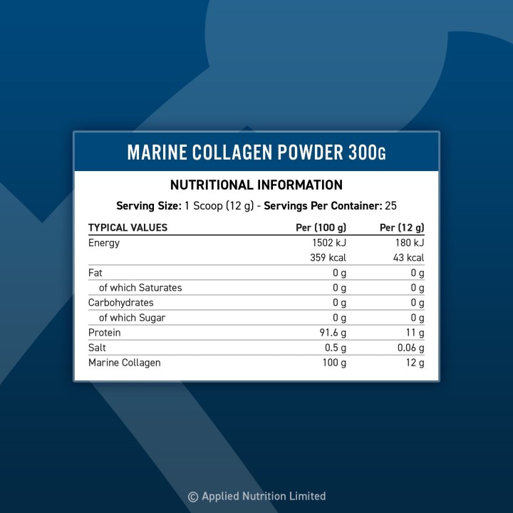 Marine Collagen 300 g Applied Nutrition: from fish source