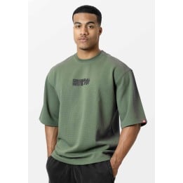 Idaho Oversized Waffle T-Shirt Gorilla Wear Breathable