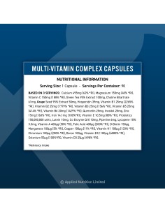 Multi-Vitamin Complex 90 tablets 2