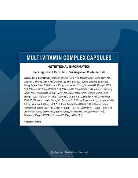 Multi-Vitamin Complex 90 tablets