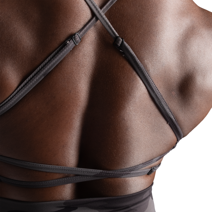 GASP Strappy Bra: Light Support Sports Bra for Women
