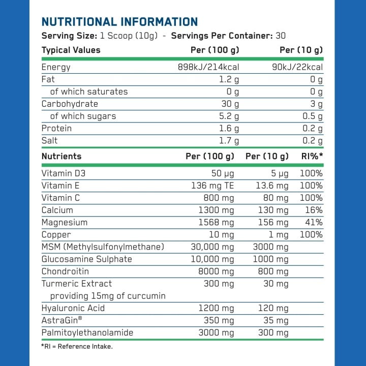 Agewell 40+ Joint Complex 300 g Applied Nutrition: powder