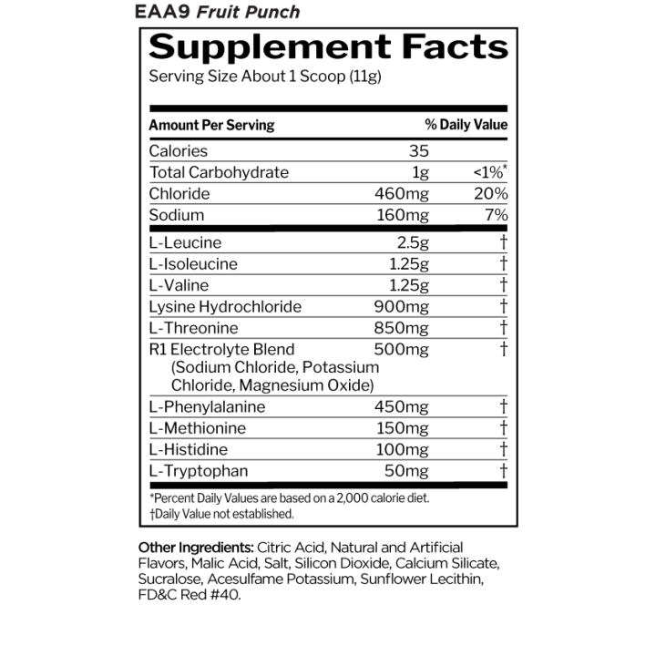 Essential Amino 9 330 g Rule One: EAA per il Recupero