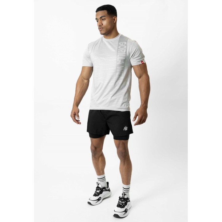 Gorilla Wear Lowell Shorts 2-in-1 Doppio Strato