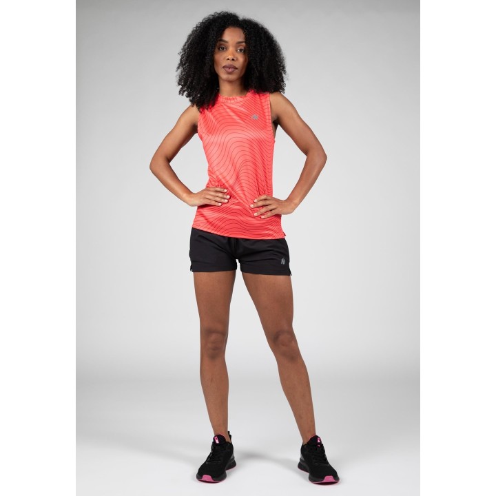 Mokena Tank Top Gorilla Wear: tessuto riciclato traspirante