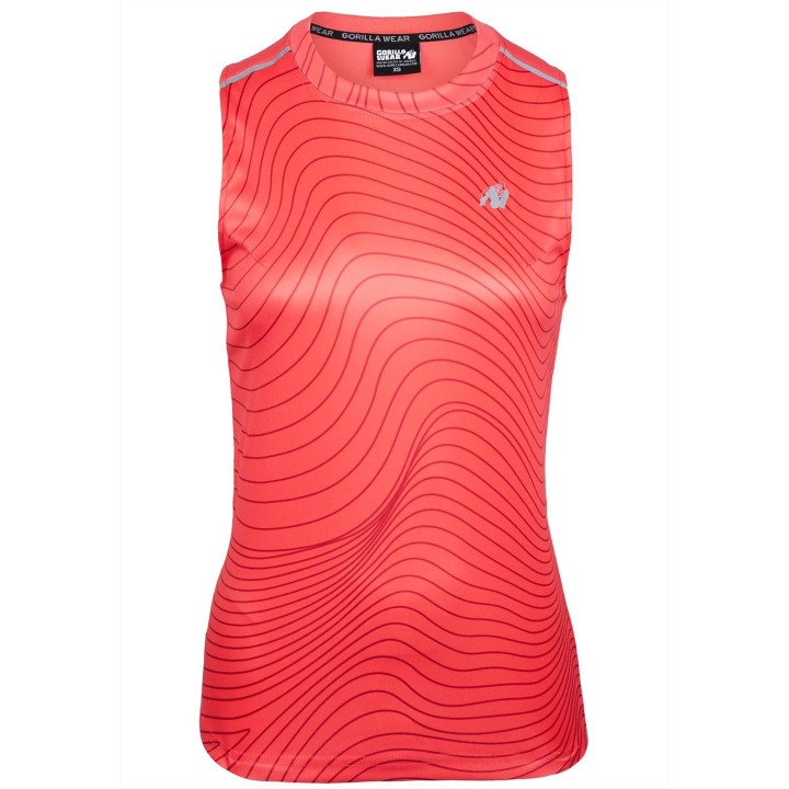 Mokena Tank Top Gorilla Wear: tessuto riciclato traspirante