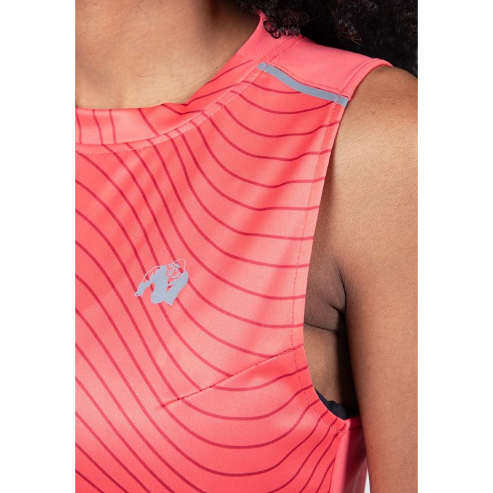 Mokena Tank Top Gorilla Wear: tessuto riciclato traspirante