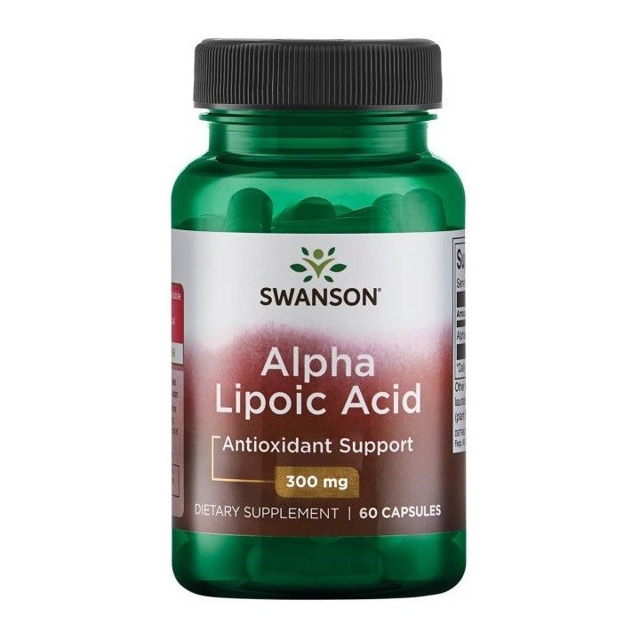 Alpha Lipoic Acid Swanson 300 mg 120 Capsules