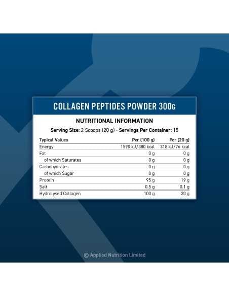 Collagen Peptides Unflavoured 300 grams