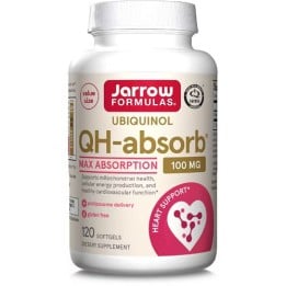 Ubiquinol QH-absorb 100 mg 120 Softgels by Jarrow Formulas