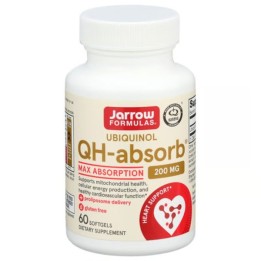 Ubiquinolo QH-absorb 200 mg 60 Softgel Jarrow Formulas