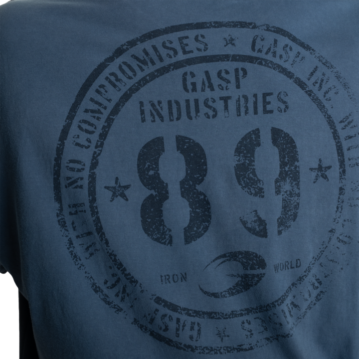 89 Original Tee GASP: Loose-fit 100% cotton tee