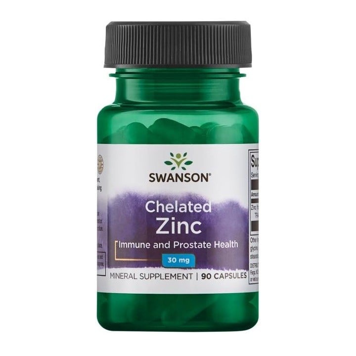 Albion Zinc 30 mg 90 Caps Swanson: chelated zinc