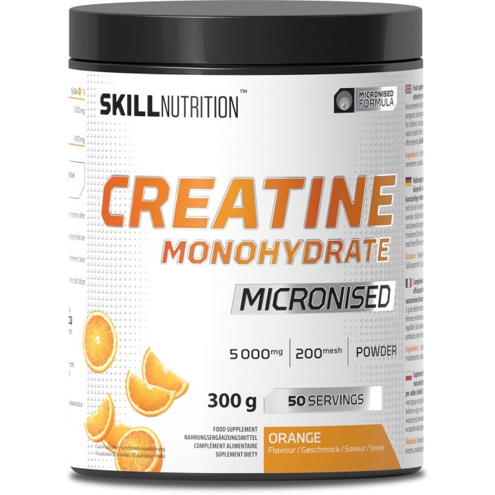 Micronised Creatine 300 g Skill Nutrition: flavoured