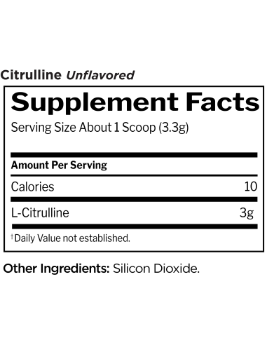 Citrulline Unflavored 198 grams