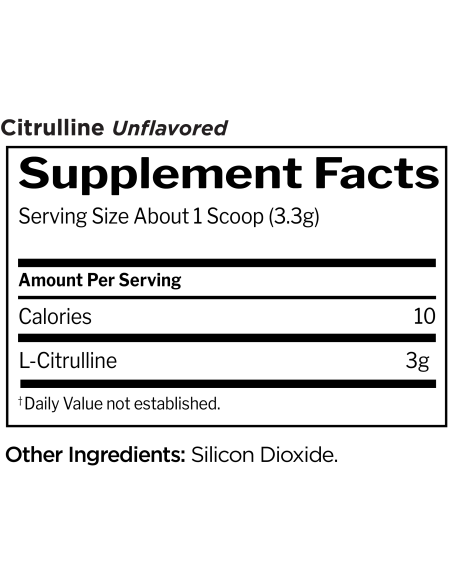 Citrulline Unflavored 198 grams