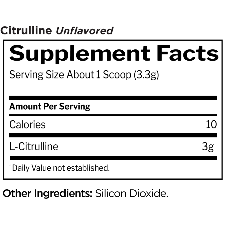 Citrulline 198 g Rule One: 100% unflavoured L-citrulline