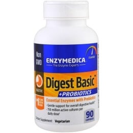 Digest Basic + Probiotics 90 Caps Enzymedica: 2 in 1 mix